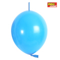 꼬리풍선 15cm 스탠다드 라이트블루 (100개)