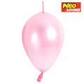 꼬리풍선 30cm  펄 라이트핑크 (100개)