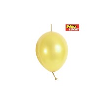 꼬리풍선 15cm 펄 골드 (100개)