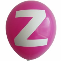 영문 알파벳 이니셜풍선 ( Z )