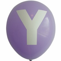 영문 알파벳 이니셜풍선 ( Y )