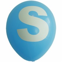 영문 알파벳 이니셜풍선 ( S )