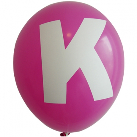 영문 알파벳 이니셜풍선 ( K )