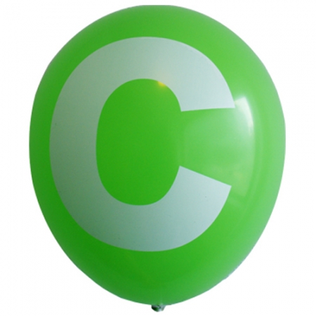 영문 알파벳 이니셜풍선 ( C )