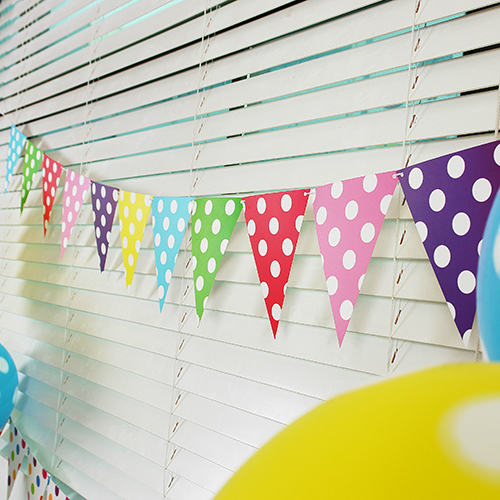 삼각파티플래그 (레인보우도트)