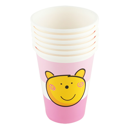 파티컵 (핑크베어 6입)