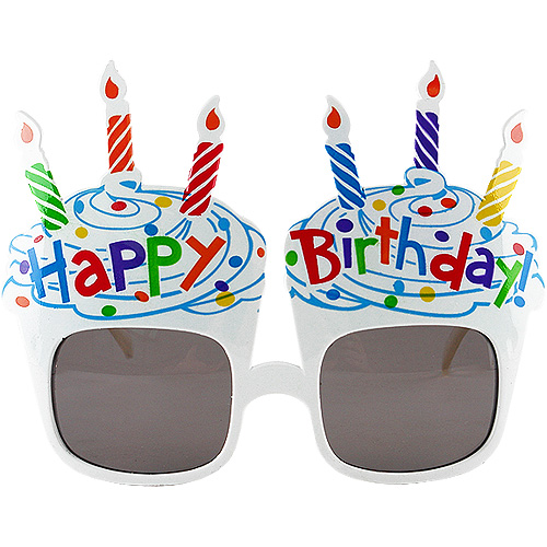 생일컵케익안경(화이트)