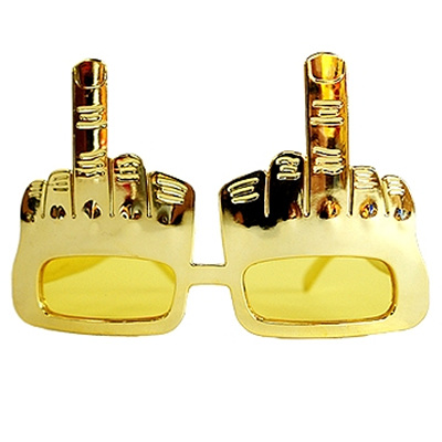 가운데손가락안경