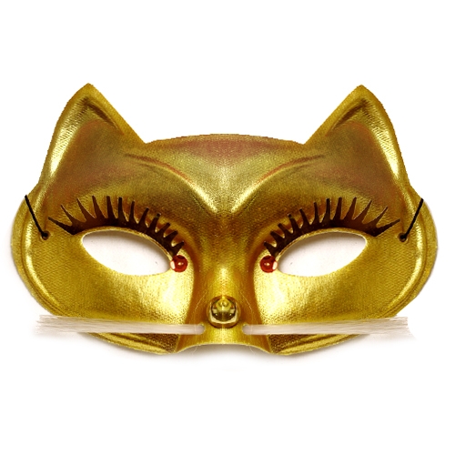 고양이눈가면(골드)