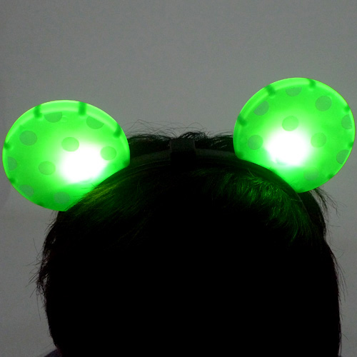 라이트미키머리띠(그린)