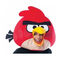 캐릭터탈인형 앵그리버드얼굴 - 레드 (대여)