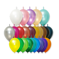 링커룬 15cm 펄혼합 (50입) - 꼬리달린풍선 (미니6인치)