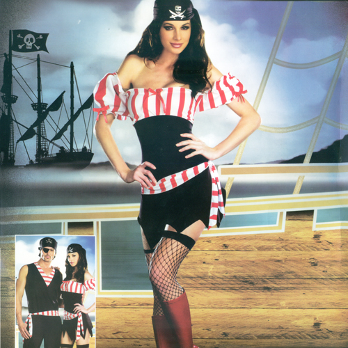 캐리비안 섹시여자해적의상