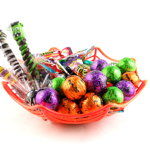 할로윈거미줄접시