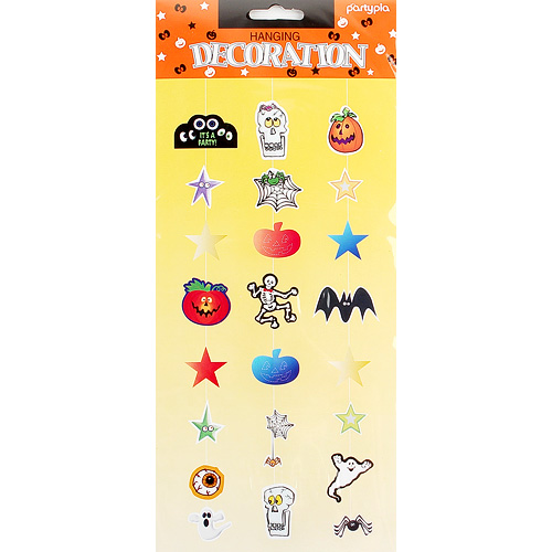 할로윈 행잉데코 4 (해골과 거미)