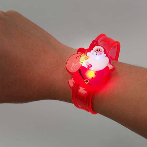 LED점등 산타팔찌