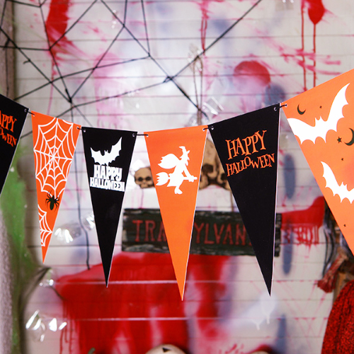 할로윈 삼각플래그 롱사이즈