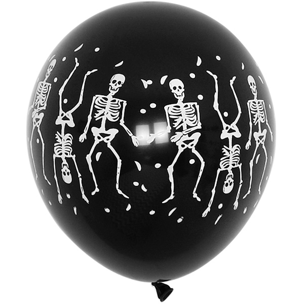 할로윈풍선 (춤추는해골)