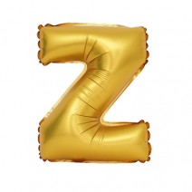 알파벳 은박풍선 (소) 골드 - Z