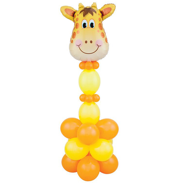 동물은박풍선 기린 (원팩포장)