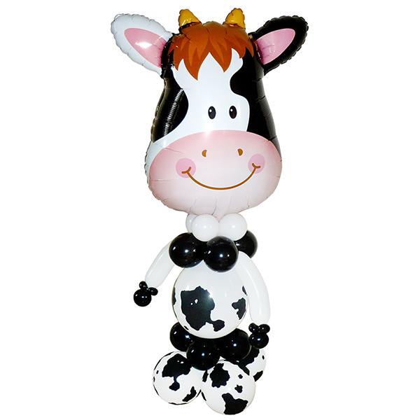 동물은박풍선 젖소 (원팩포장)