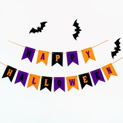 해피할로윈 펠트리본가랜드