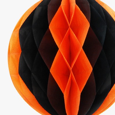 허니컴볼25Cm(블랙앤오렌지)