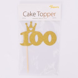 케익데코픽 100일 골드