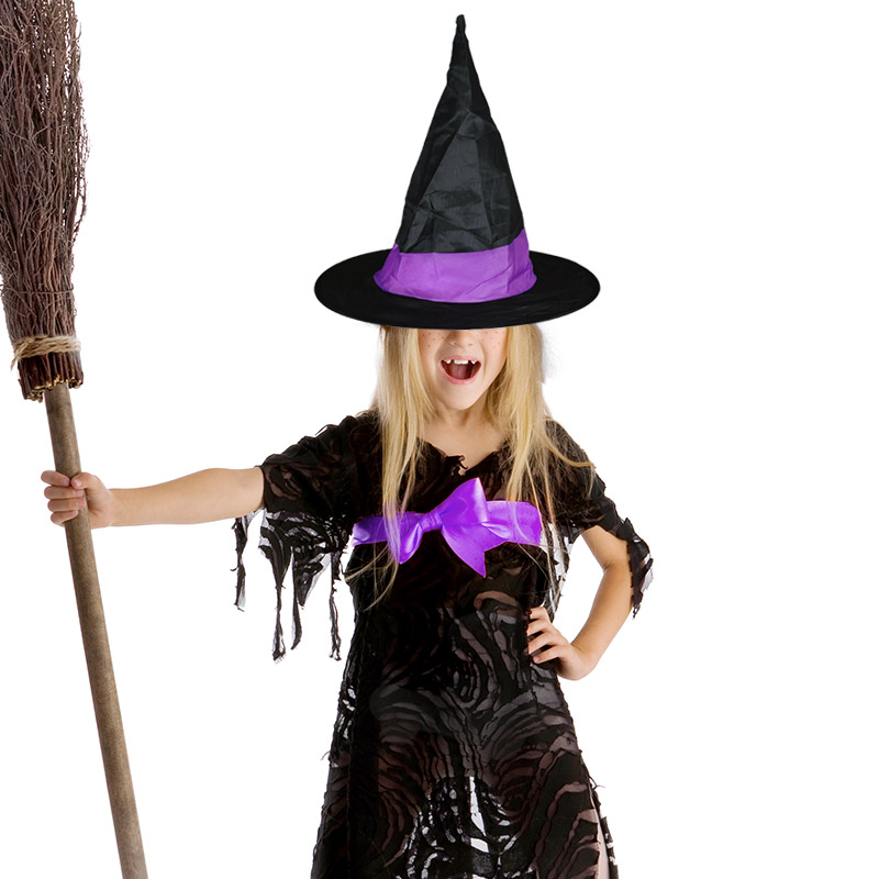 아동마녀모자 퍼플