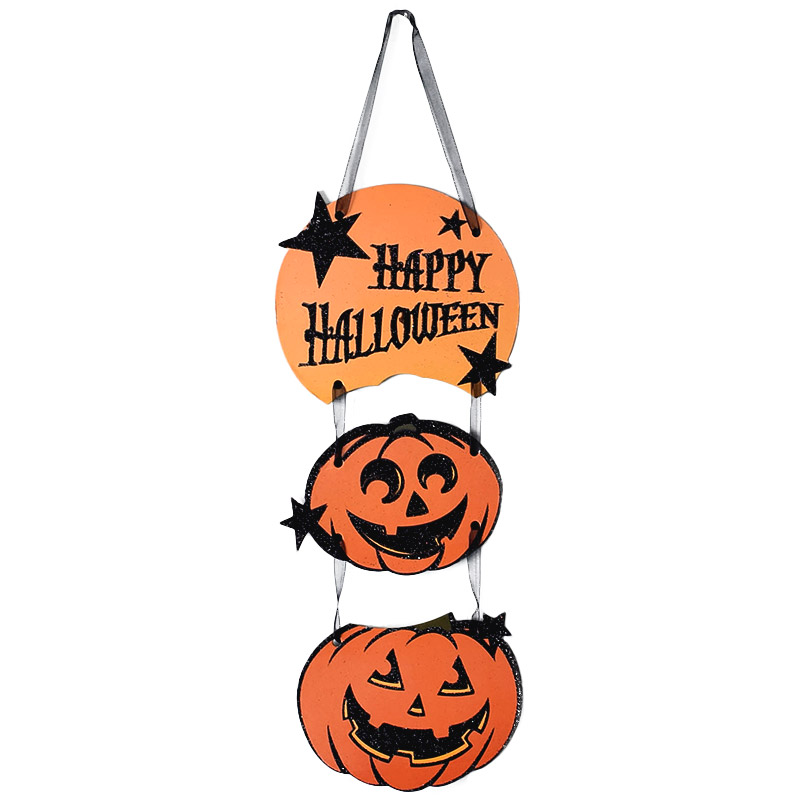 할로윈 도어사인 펌프킨