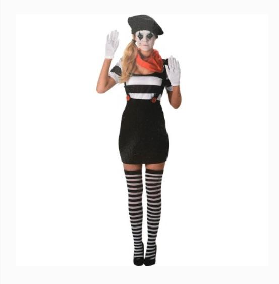 마임걸 의상세트 (대여)