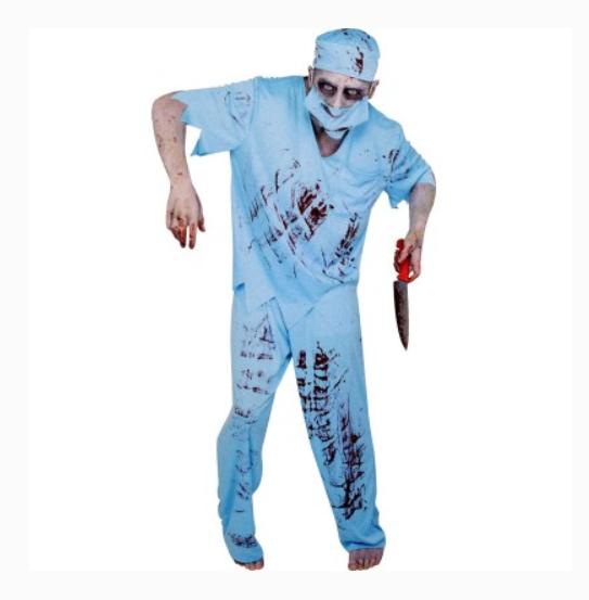 좀비수술복 의상 (대여)