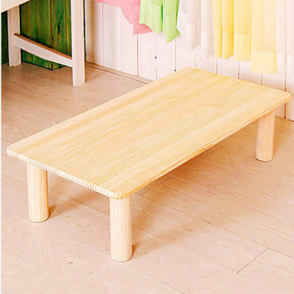 원목사각테이블 어린이 좌식책상 (100Cm*55Cm*24Cn)
