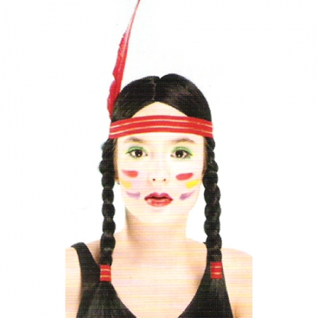 인디언여자가발(2번)