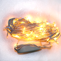 200전구(백색선/투명불빛)-15m