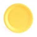 종이접시-소(6개)라이트옐로우