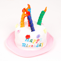 생일케익모자(핑크)