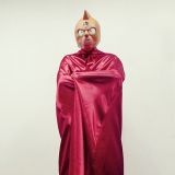 파이터후드망토 - 레드(대여)