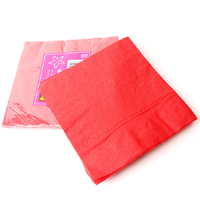 빨강색냅킨(대)20장