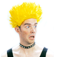 뾰족머리가발-옐로우(대여)