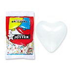 25cm하트풍선 펄화이트(50개)