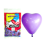 25cm하트풍선 라벤더(50개)