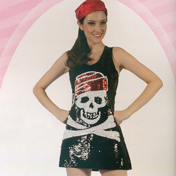 섹시해골스팡클원피스(대여)