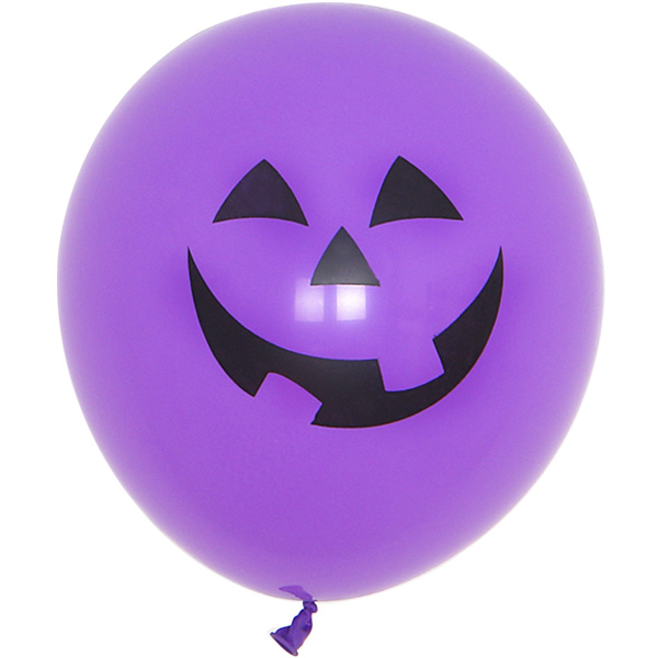 할로윈풍선 (펌프킨퍼플)
