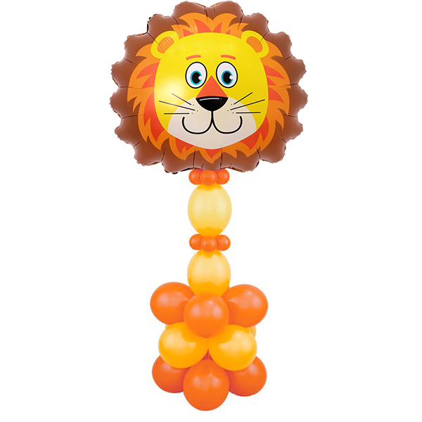 동물은박풍선 사자 (원팩포장)