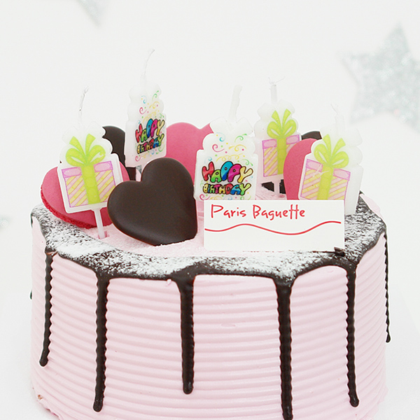 선물생일데코캔들(5입)