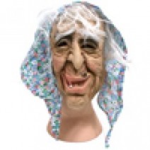 스카프할머니가면