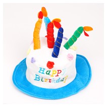 생일케익모자(블루)