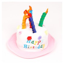 생일케익모자(핑크)