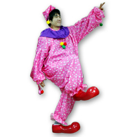 삐에로의상-핑크원피스